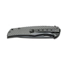 BOKER Black Carbon Klapptaschenmesser Griff aus 440A-Edelstahl-Kohlefaser