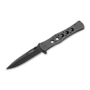 BOKER Urban Tank Taschenmesser, klappbar, schwarz beschichtete 440A-Stahlklinge, sicherer Griff