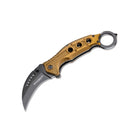 BOKER Black Scorpion Klapp-Karambit-Taschenmesser Hawkbill 440A Edelstahl