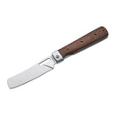 BOKER Outdoor Cuisine III Klappmesser mit Nakiri-Klinge aus 7Cr17MoV-Stahl, Rosenholz
