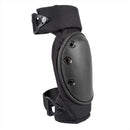 AltaCONTOUR Taktische Knieschützer, lange Kappe, ergonomische Konturform, AltaLok Schwarz
