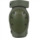 AltaCONTOUR Taktische Knieschoner, lange Kappe, ergonomische Konturform, AltaLok Olive