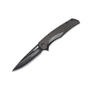 BOKER Black Carbon Klapptaschenmesser Griff aus 440A-Edelstahl-Kohlefaser