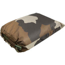 waterproof ripstop tent shelter in woodland camouflage