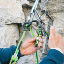 Edelrid GIGA JUL Sicherungsgerät 2-in-1-Modus, 8,5–10,5 mm Seilkompatibilität