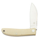 Fox Knives LIVRI Folding pocket knife 61 HRC M390 steel Sheepsfoot shape micarta - GoMilitar