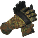 Genuine German army flecktarn camo combat gloves BW military issue all purpose - GoMilitar