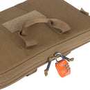 Helikon-Tex Doppelpistolen-Waffenkoffer, Brieftasche, Cordura-Nylon-Handwaffenaufbewahrung, Schwarz