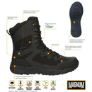 Magnum Ultima 8.0 waterproof combat boots hiking lightweight trek footwear black - GoMilitar