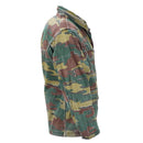Original Belgium Military M56 jigsaw camouflage jacket field combat troops army - GoMilitar