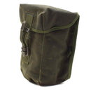 Original British Military 1L Feldflasche mit Schraubdeckel, Vintage-Beutel inklusive Olive