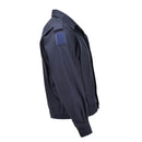 Original French Military jacket alpine troops field uniform cotton solid blue - GoMilitar