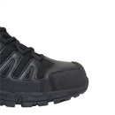 PENTAGON Achilles XTR 6 Taktische Stiefel aus hochdichtem Leder, wasserdicht, Schwarz