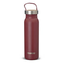 Primus Klunken 700ml stainless steel water bottle with cork lid, lightweight and ideal for outdoor hiking and sports.