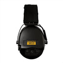 Sordin Supreme Pro-X LED Gehörschutz-Headset für elektronisches Schießen, Schwarz