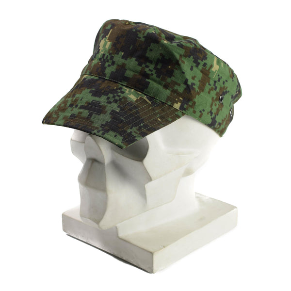 Echte Guinea Bissau Armeemütze Ripstop Dschungel Camouflage Militärmütze neu
