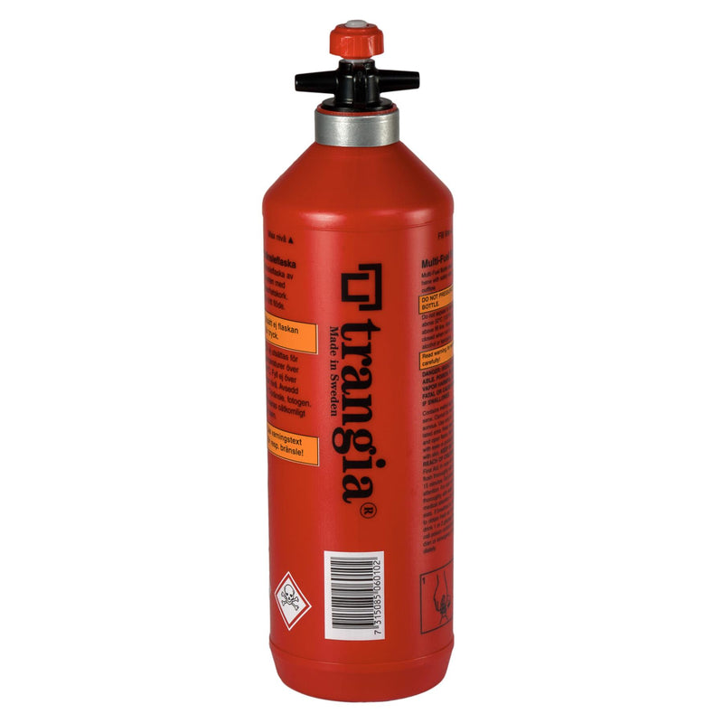 Trangia Flüssigbrennstoffflasche Benzinbrenner Polyethylenflasche Outdoor Camping Rot