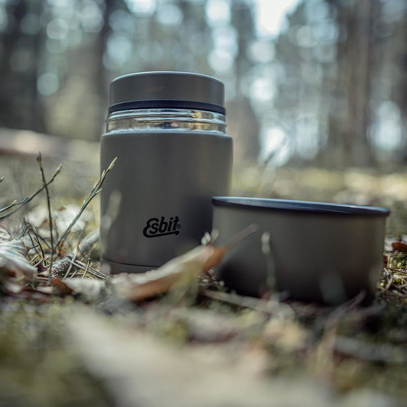 ESBIT Marken-Speisekanne Edelstahl 12 Stunden Warmhaltung 750ml Olivgrün
