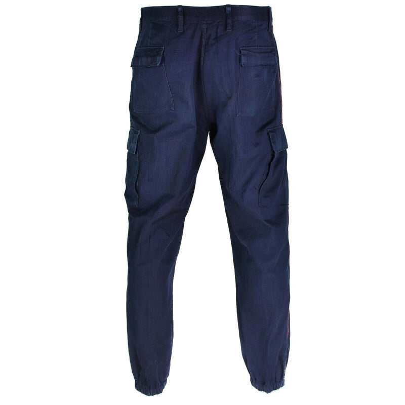 Original italienische Polizei Carabinieri Hose blaue Hose Offizier Strafverfolgung