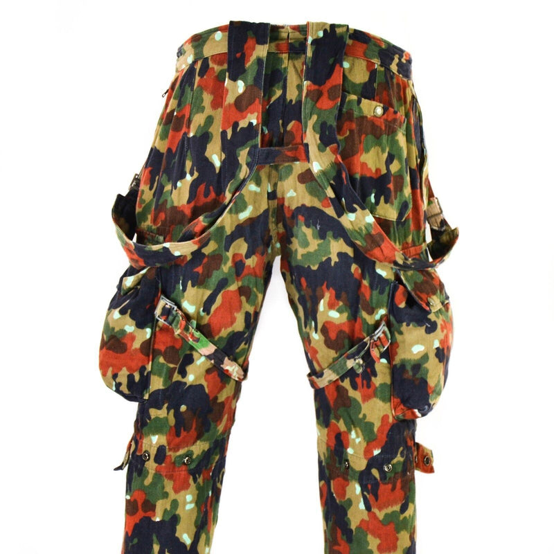 Echte Schweizer Armee Feldhose M70 Schweiz Kampf Camo Scharfschützenhose