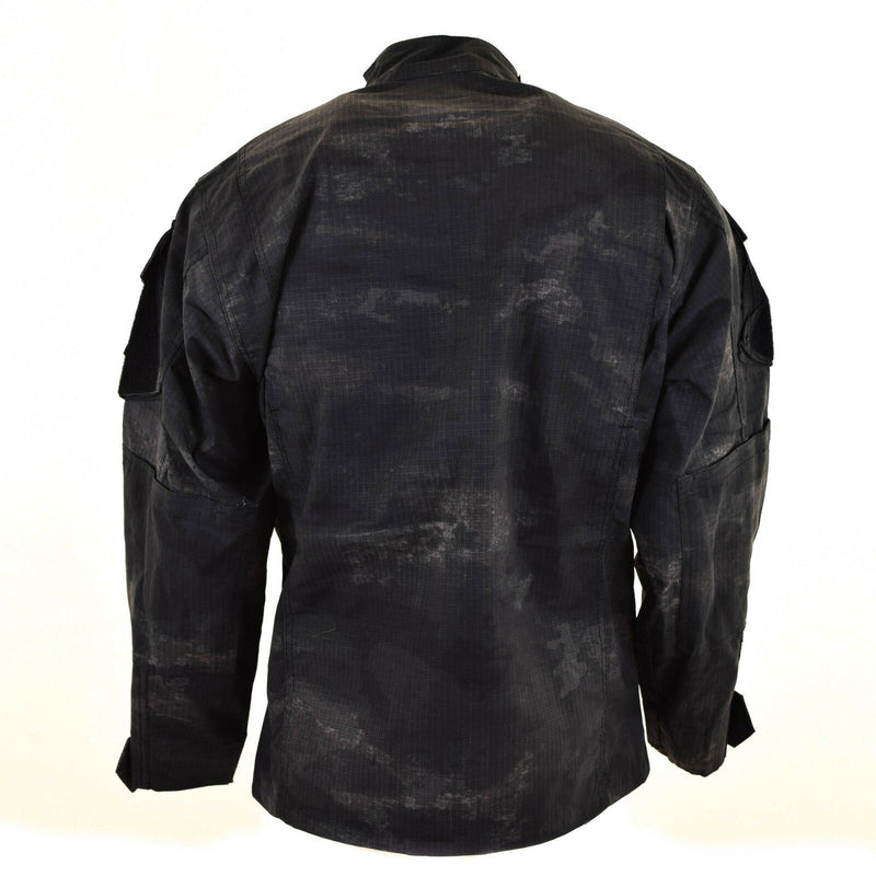 Marke Armee Militär US Stil Kampfjacke ACU Ripstop grau camo Felduniform