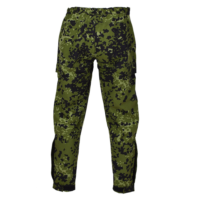 Original dänische Armee Regenhose camo M84 wasserdichte taktische Kampfhose NEU