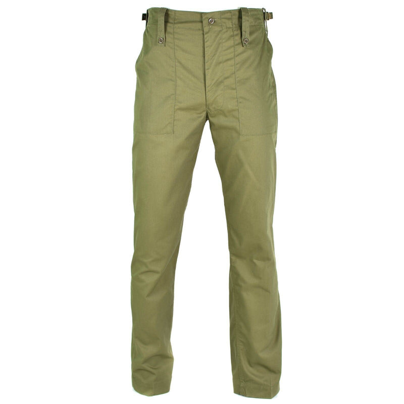 Echte britische Armee Kampfhose OD Green Militärhose leichte NEU