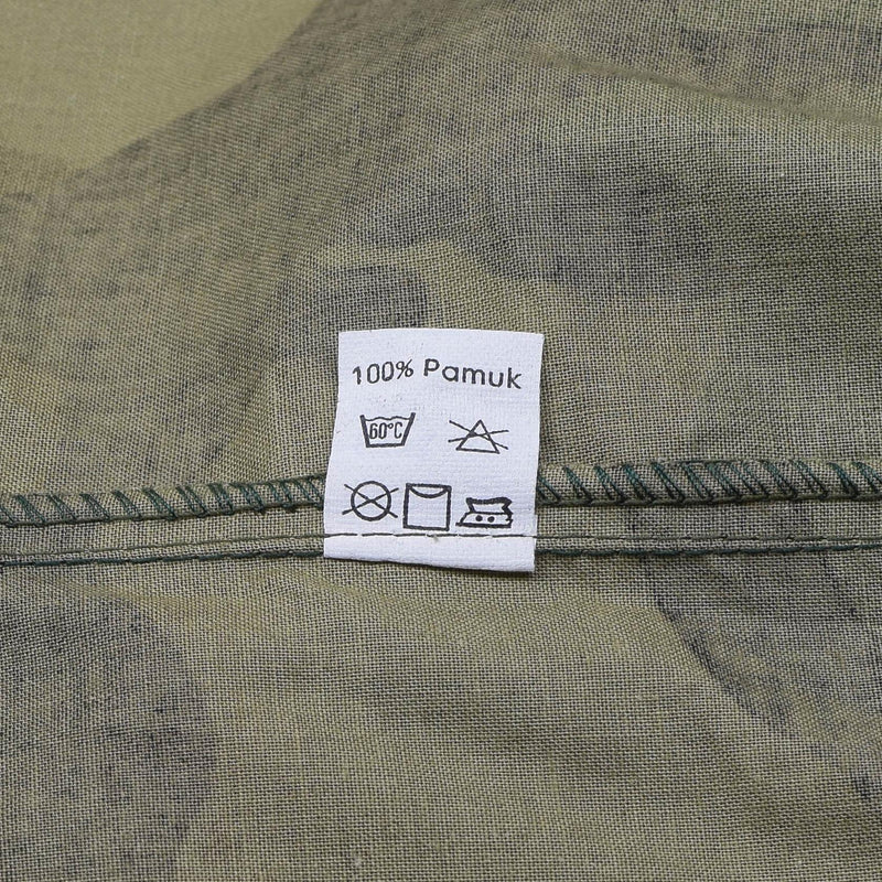 Original kroatisches Militärhemd aus Baumwolle, BDU, Woodland-Camouflage, Armee-Überschuss, NEU