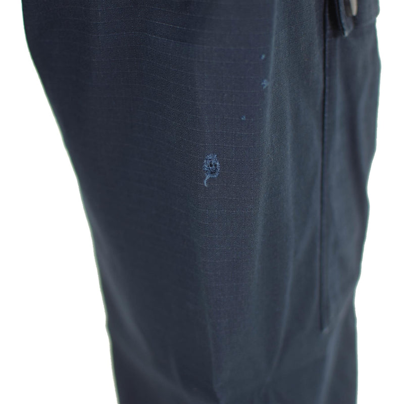 Original britische Polizeihose blau Ripstop strapazierfähige Uniformhose Überschuss