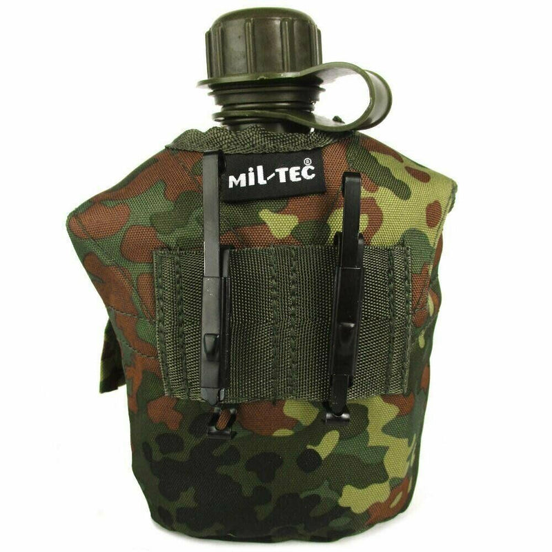 Feldflasche M1 im US Army-Stil mit Deckel und Alice-Clips US-Militär