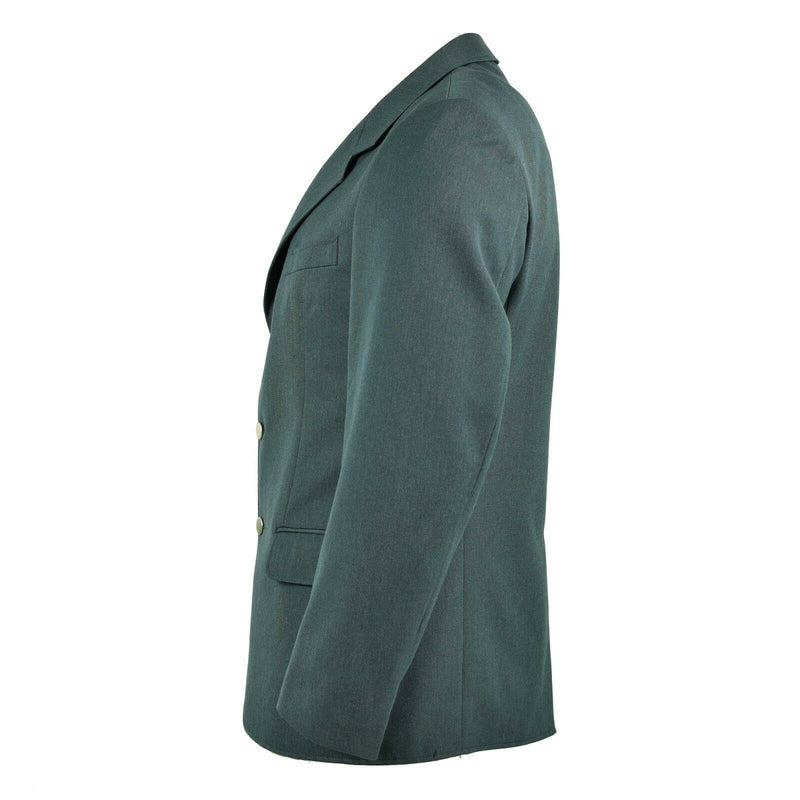 Original Deutsche Polizeijacke Grün Formelle Uniform Militär NEU