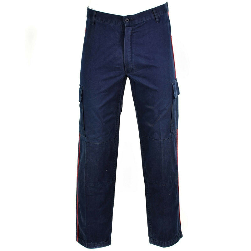 Original italienische Polizei Carabinieri Hose blaue Hose Offizier Strafverfolgung
