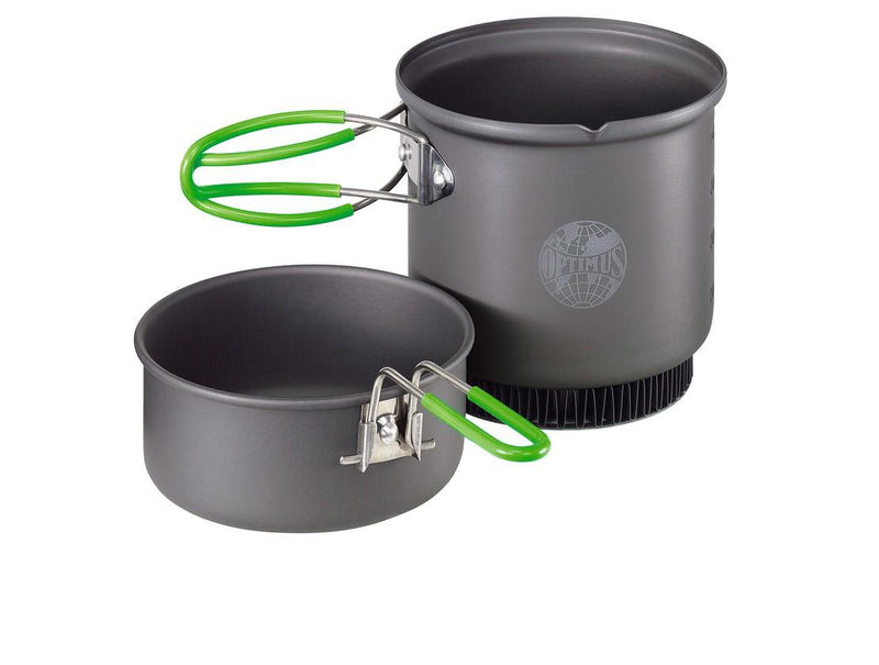 OPTIMUS CRUX WEEKENDER HE Kochtopf Tassensystem Herd Camping Wandern Kochset