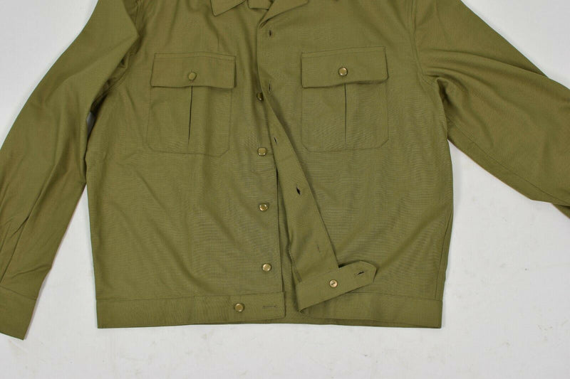 Echtes ungarisches Armeehemd Khaki Offizier Militär Langarm NEU 