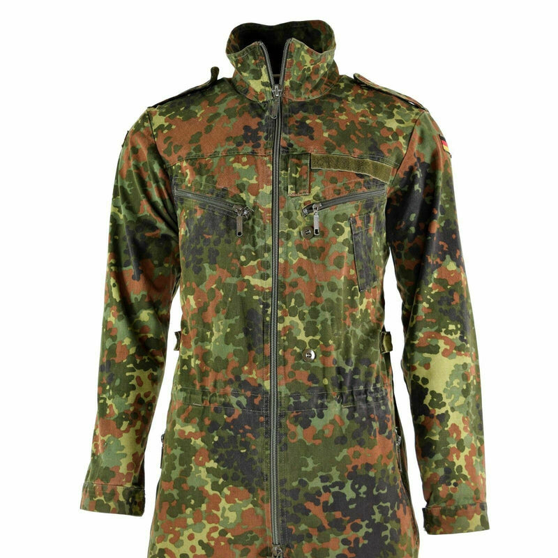 Original Bundeswehr Flecktarn Camouflage Overall Panzerkampfanzug Overall