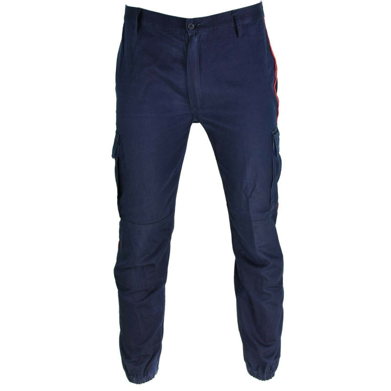 Original italienische Polizei Carabinieri Hose blaue Hose Offizier Strafverfolgung
