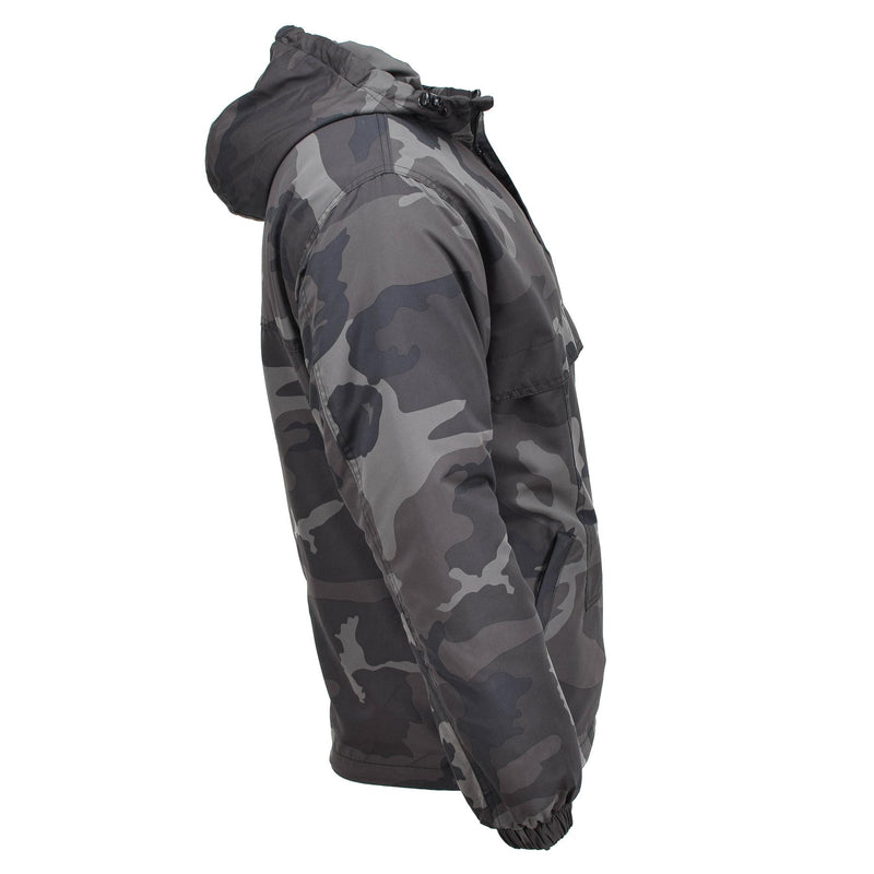 MIL-TEC Anorak Sportjacke leichte CCE Nachttarnung Kapuzensportbekleidung
