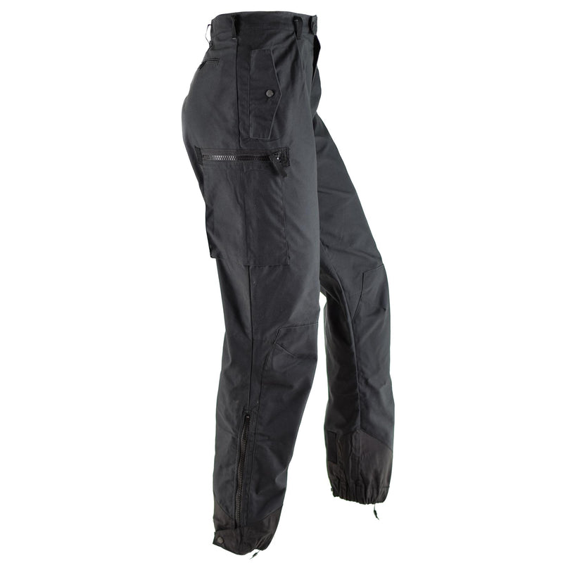 Original Schwedische Armee M90 ​​Hose Schwarz Feld Kampfhose BDU Neu