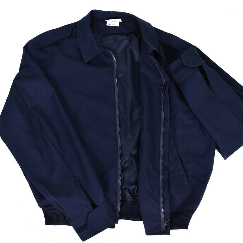Original spanische Luftwaffenjacke Bomber blau Flugbesatzung NEU