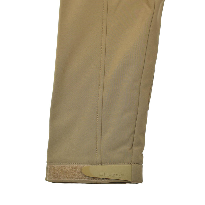 MIL-TEC Militär-Stil SCU14 Jacke Wandern Activewear mit Kapuze Outdoor Dark Coyote