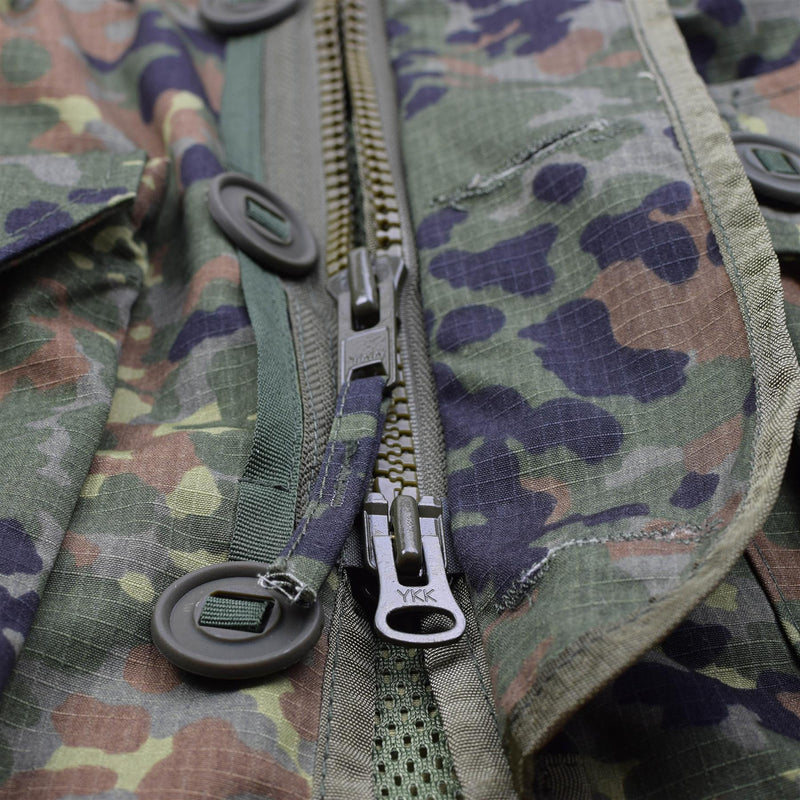 TACGEAR Marke Militärischen stil kommando smock jacke full-zip ripstop flecktran
