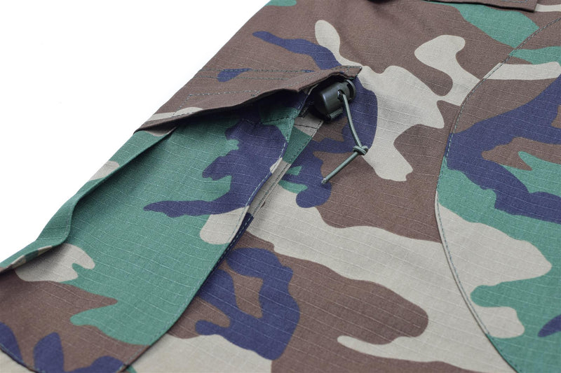 Mil-Tec Brand US-Militärstil Woodland Camo Ripstop Soldaten BDU Cargohose