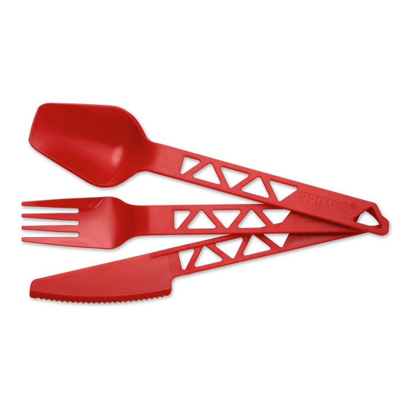 Primus Lightweight Trail Outdoor Besteck Set Camping Kunststoff Löffel Messer Gabel