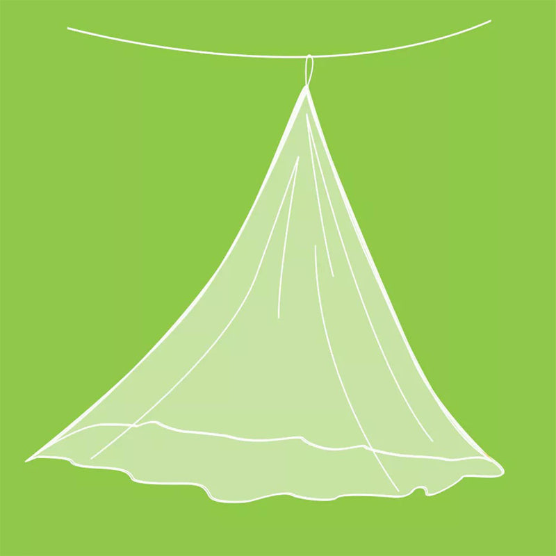 Pharmavoyage Moskitonetz Trek 1 Camping Outdoor Insektenschutz Mesh Schutz Weiß