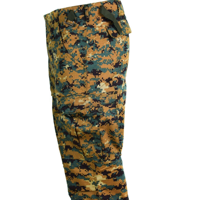 Echte Guinea-Bissau-Armeehose RipStop Digital Savana Camo Militärausgabe NEU
