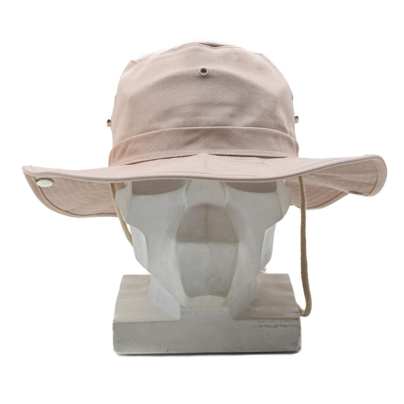 MFH Marke Militärischer Buschhut im Sommer Khaki Panama Dschungel Bucket Cap NEU 