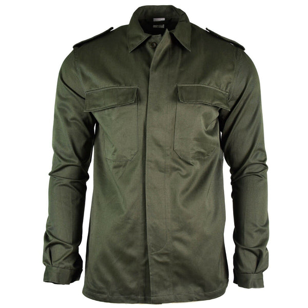 Original belgische Armee Feldjacke Militär BDU Olivhemd Militärkampf NEU