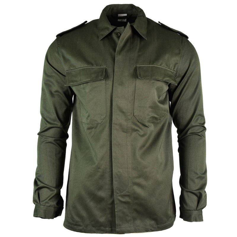 Original belgische Armee Feldjacke Militär BDU Olivhemd Militärkampf NEU