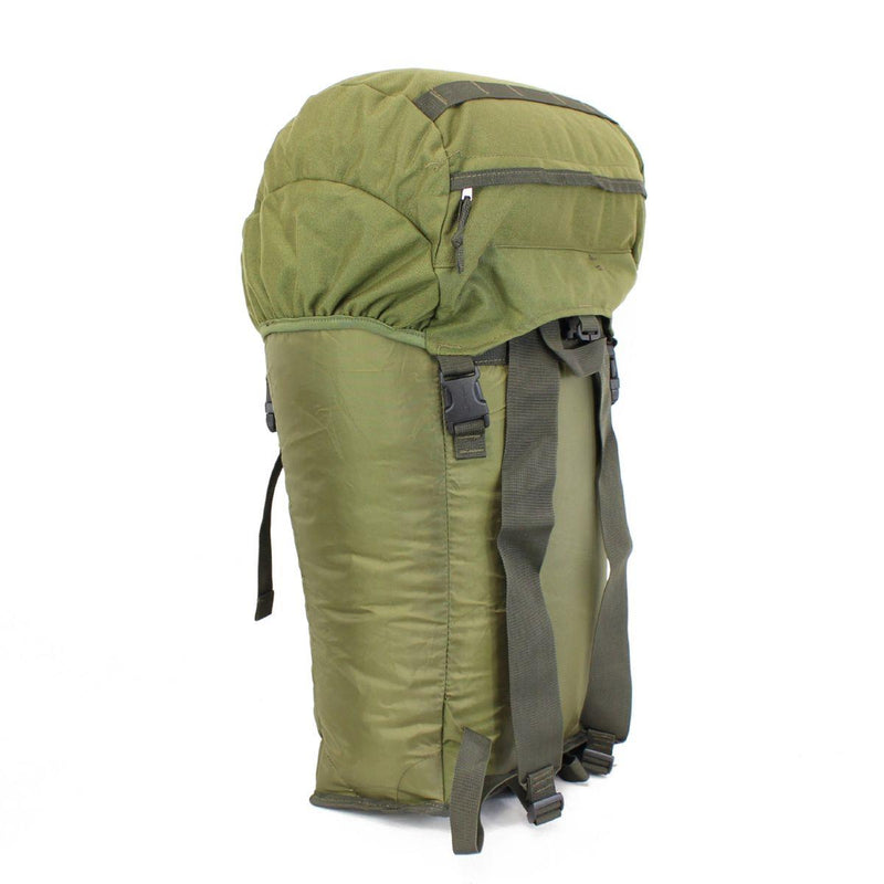 Original Holland Niederländische Militärtasche mit Schultergurten, Armee-Oliven-Rucksack