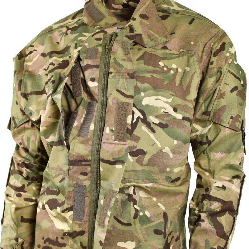 Echte britische Armeejacke Kampf MTP Camouflage Feldhemd leichtes Militär NEU